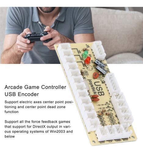 Controlador Arcade Para Pc Mame Raspberry Pi