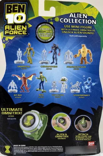 Ben 10 Alien Force Aliens Soberano - Mattel - Manta - Magazine Luiza