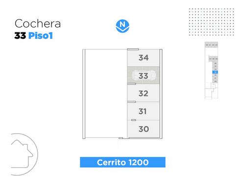 Imagen 2 de 2 de Cochera - Abasto