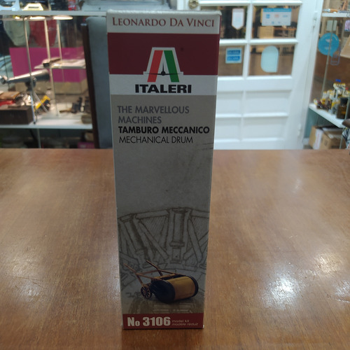 Maqueta Para Armar Italeri Tambor Mécanico Da Vinci