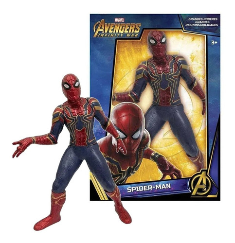 Imagem 1 de 4 de Boneco Gigante Homem Aranha Vingadores Original Mimo