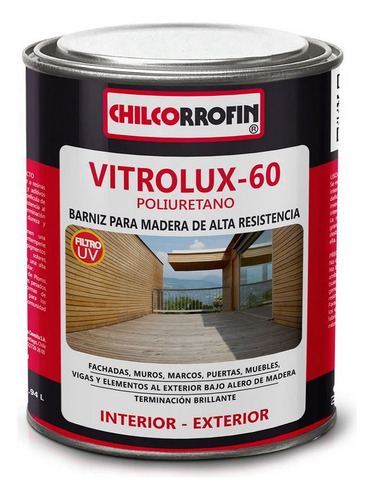 1/4 Gal. Vitrolux 60 Natural Chilcorrofin