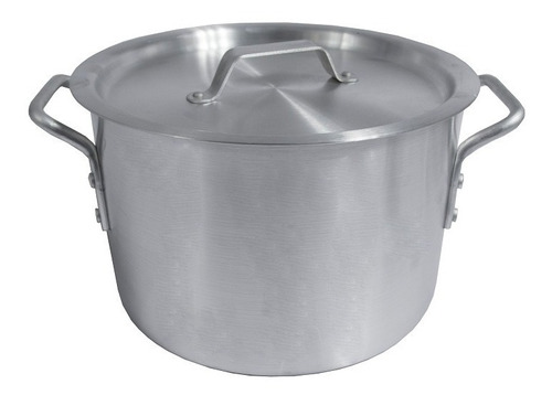 Olla Industrial Con Tapa En Aluminio 8qt