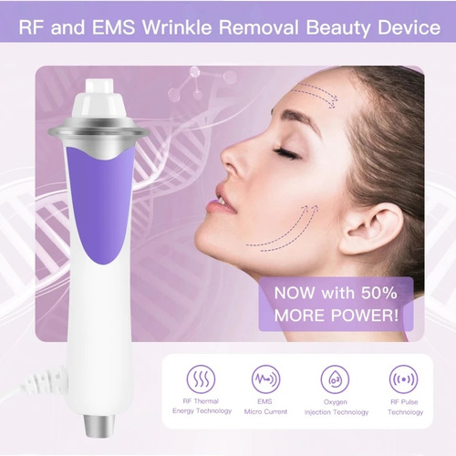 Derma Wand Alta Frequência Facial Microcorrente Anti-idade