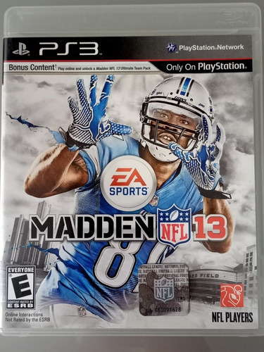 Madden 13 Para Ps3 (Usado)