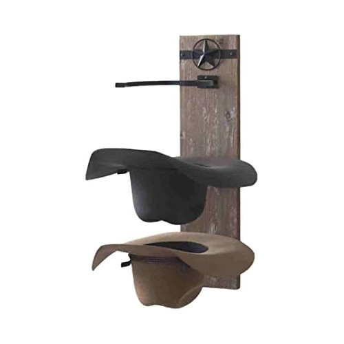 Ryker Ranch Estante Para Sombreros De Vaquero Para Pared | E