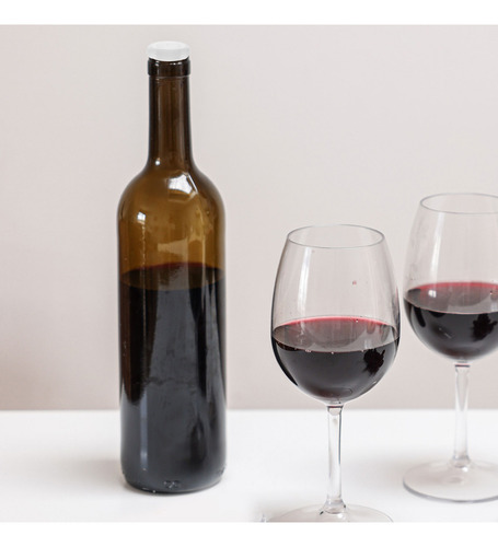 Tapón Para Botellas, 100 Unidades, Tapón Interior Transparen