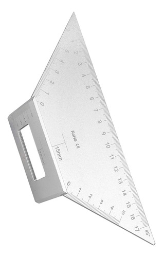 Regla En Forma De T Para Medir Ángulos De Inglete, 3d, Multi