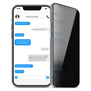 Basics Privacy-tempered Glass Screen Protector For iPhone X