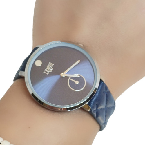 Reloj Lemon Mujer Modelo L1535-03 Color Azul Con Estuche