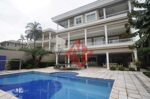 Imagem 1 de 25 de Sobrado Com 7 Dormitórios À Venda, 1250 M² Por R$ 9.500.000,00 - Tamboré 02 - Santana De Parnaíba/sp - So0237