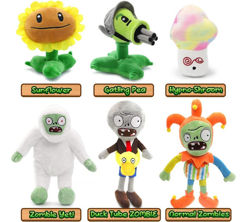 Ff Zombies 6 Muñecas Zombies Juego Juguetes N