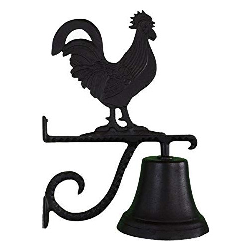 Campana De Hierro Fundido Gallo Negro