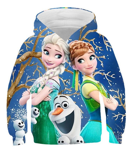 Sudaderas Infantiles Frozen Elsa Princesa
