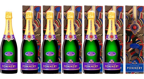 Champagne Pommery Brut Royal Estuche Edicion Limitada 750ml
