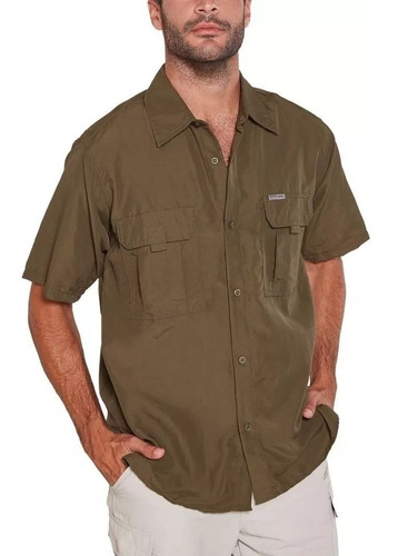 Camisa Montagne Botsuana M/corta Hombre. Secado Rápido