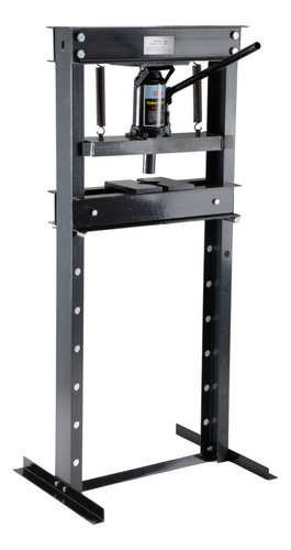 Prensa Hidráulica 20 Ton Gato De Botella Y Placas Estructura Acero Reforzado Rango De Trabajo 30-950 Mm Forma En H Herramienta Taller Mecánico Automotriz Uso Rudo Industrial Kingsman