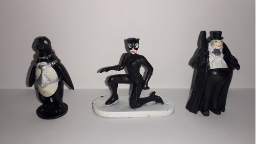 Batman Returns 1992 Sonrics Lote De 3 Figuras