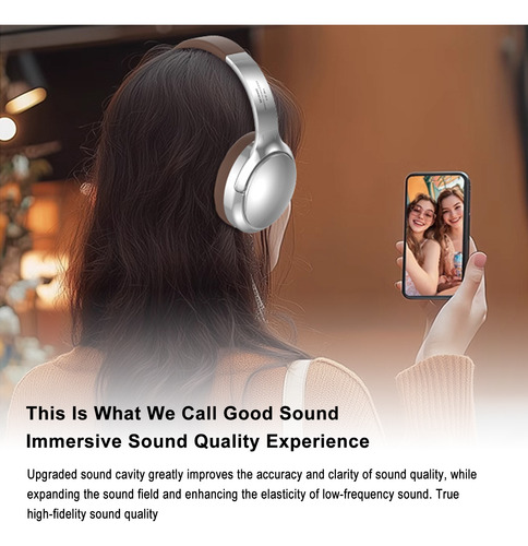 Over Ear Bt Wireless - Auriculares Con Cancelación Activa De