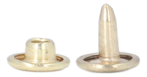 Juego De 500 Remaches De Cuero, Clavos De Metal, 8 Mm, Para