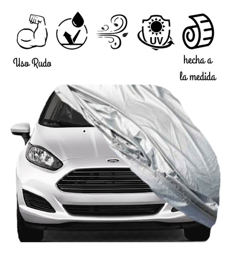 Funda / Lona / Cubre Auto Ford Fiesta Sedan Con Broche 2014