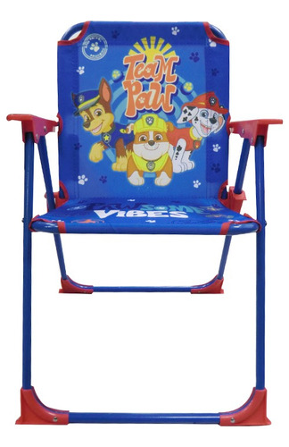 Silla Paw Patrol Plegable Para Playa Varios Personajes