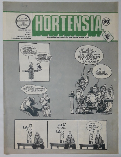 Revista Hortensia #39 Agosto 1973