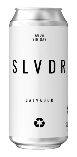Imagen 1 de 1 de Agua Mineral Sin Gas Slvdr X 6 Und Lata 473 Cm³