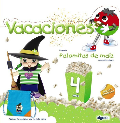Libro Palomitas De Maã­z 4. Cuaderno De Vacaciones