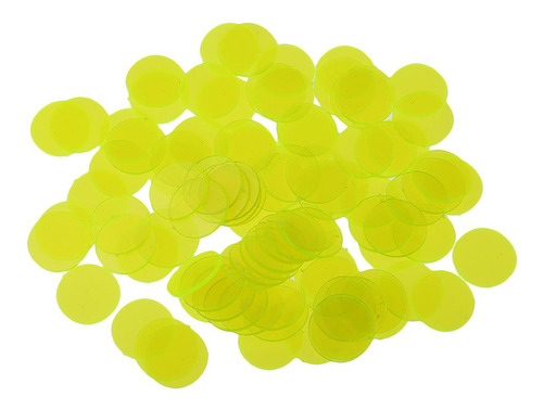Bulgo Bingo Transparente 3/4 Pulgada Para Cartones De Bingo