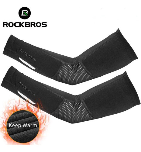 Rockbros Mangas Termicas Ciclismo Running Trekking Uv