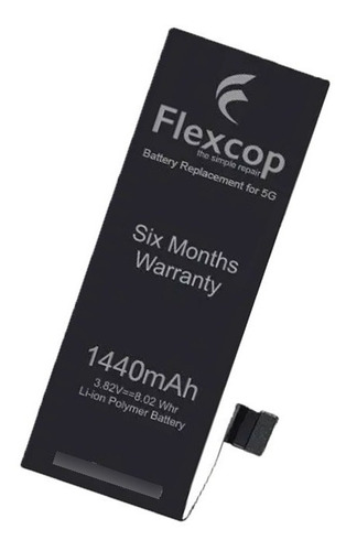 Batería Pila Para iPhone 5 Flexcop 1440mah 3.7v
