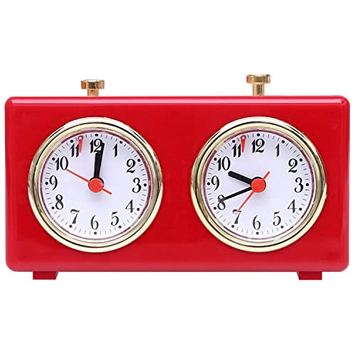 Retro Analog Chess Clock Timer - Wind-up Mechanical Chess Cl