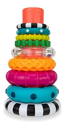 Sassy Stacks Of Circles Stacking Ring Stem Juguete De Aprend