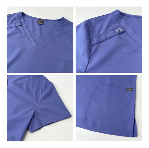 Traje Uniforme De Enfermera, Uniforme, Cuello En V Y Pantalo