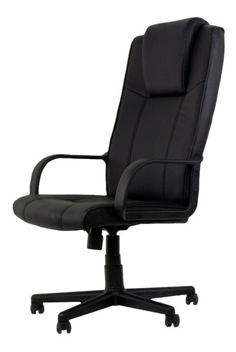 Silla Ejecutiva Ergonómica Para Escritorio, Ideal Oficina Color Negro Material del tapizado Tela