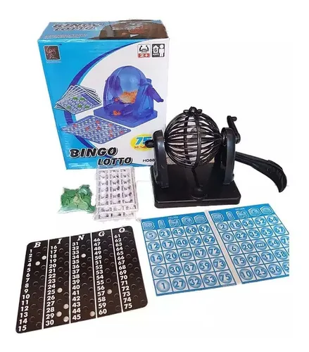 Bingo Familiar Con Bolillero Loteria Palermo Vicente Lopez