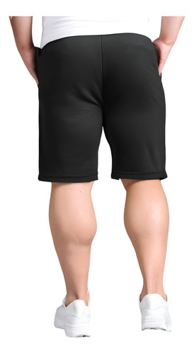 Kit 2 Shorts Malha Bermuda Masculina Moletinho G9 Ate O G13