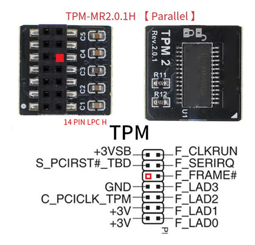 Ml Módulo De Seguridad Tpm 2.0 For Datos De Placa Base Asus