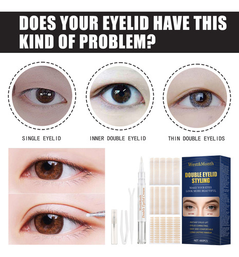 Herramienta Para Ojos Grandes Para Párpados Caídos En Forma
