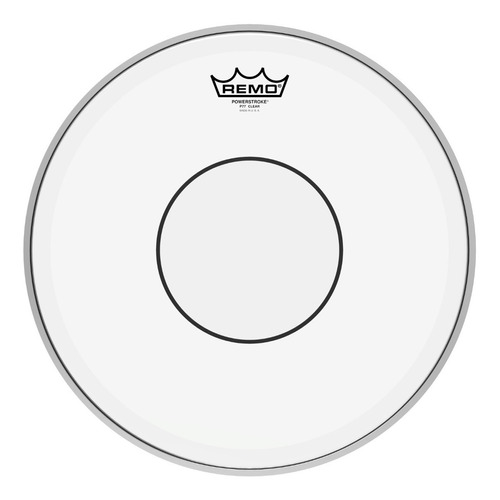 Parche Remo Powerstroke 77 Clear Clear Dot 14'' Para Tambor