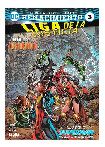 Imagen 3 de 6 de Liga De La Justicia #3-7 - 2017 - Ecc Arg - Bryan Hitch
