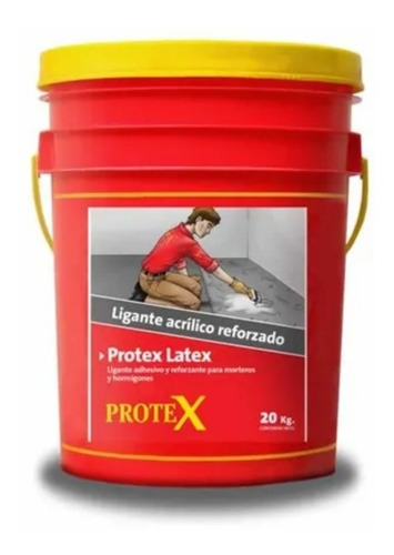 Protex Latex Ligante Reforzador Puente De Adherencia 20kg