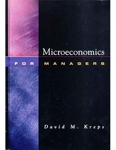 Livro Microeconomics For Managers