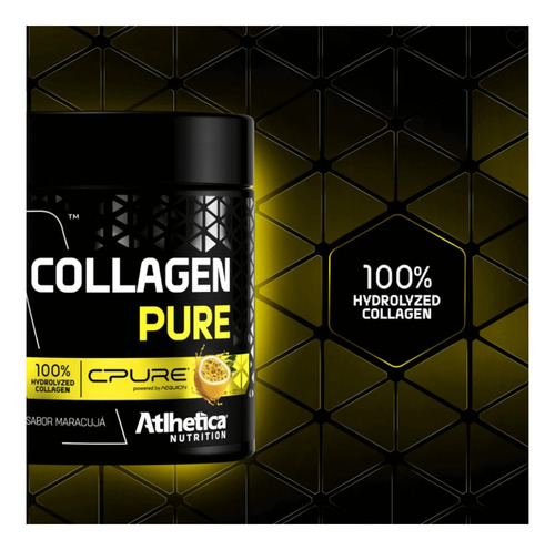 Colageno Pure Maracuya 210gr - Atlhetica Nutrition