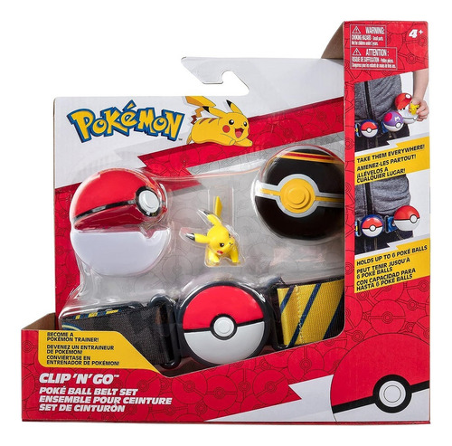 Pokemon  Clip Go Pikachu Set