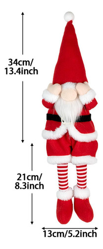 Adornos Navideños De Gnomos Gnomos De Felpa Muñeco De Peluch