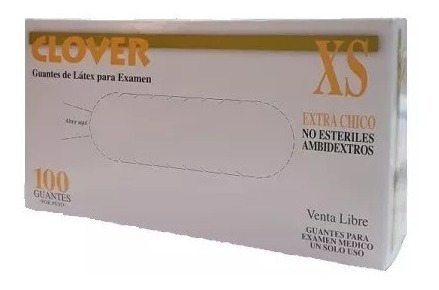 Guantes De Látex Descartables 100 Unidades