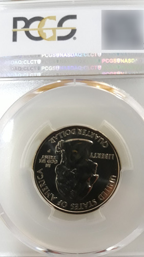 Quarter Cuarto De Dólar 2000p New Hampshire Pcgs Ms64 (Usado)