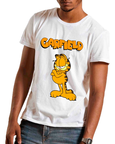 Playeras Alusivas A Garfield-0002